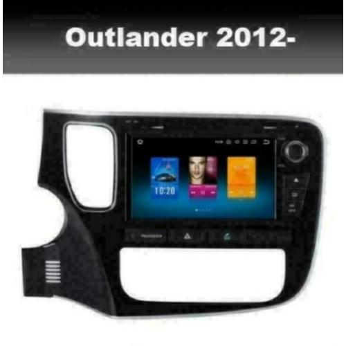 Mitsubishi Outlander radio PHEV navigatie android 9.0 dab+
