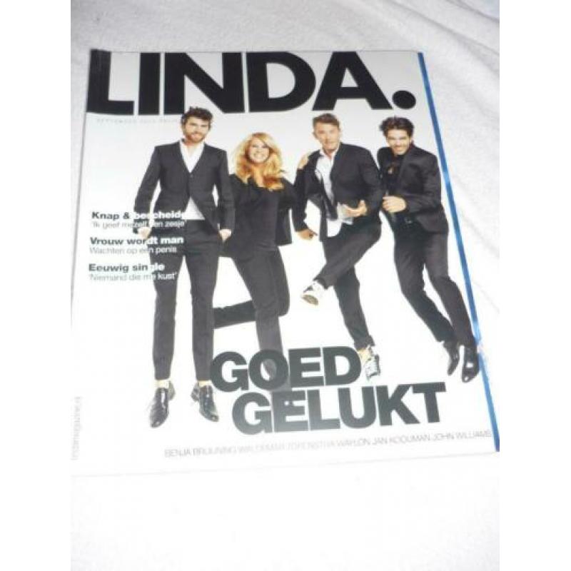 tijdschriften LINDA wonen meiden mooi goed geluk happy singl