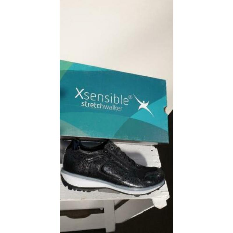 XSENSIBLE STRETCHWALKER, dames, maat 41, zwart met rits