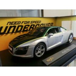 Een Audi R8 1:18 ( Need for speed )