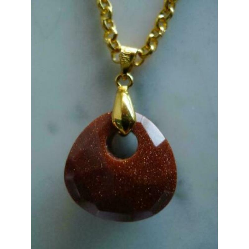gold sand creool hangers 21x22mm en kettinghanger
