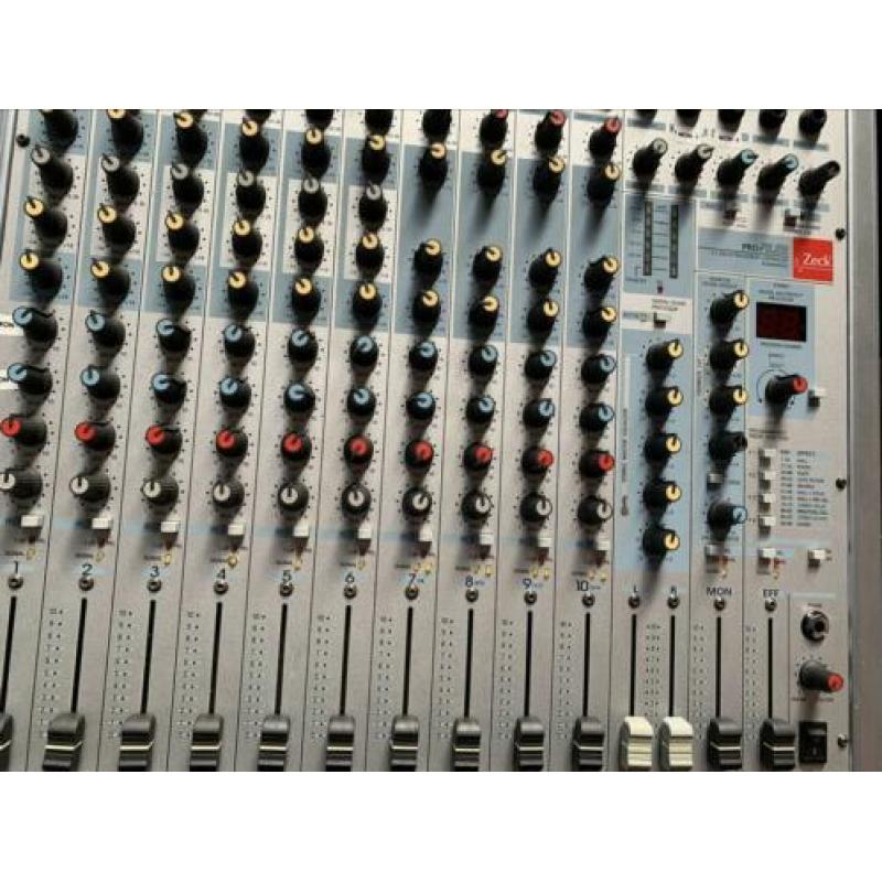 Zeck actief mengpaneel 2x 500 watt