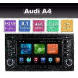 Audi A4 A3 radio navigatie wifi android 8.1 carplay dab+ usb