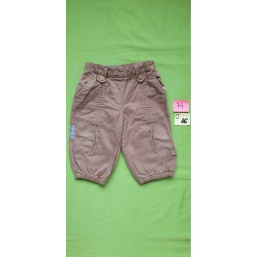Baby Little Me mensje broek maat 74