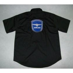 nieuwe ADLER vintage blouse hemd shirt zwart