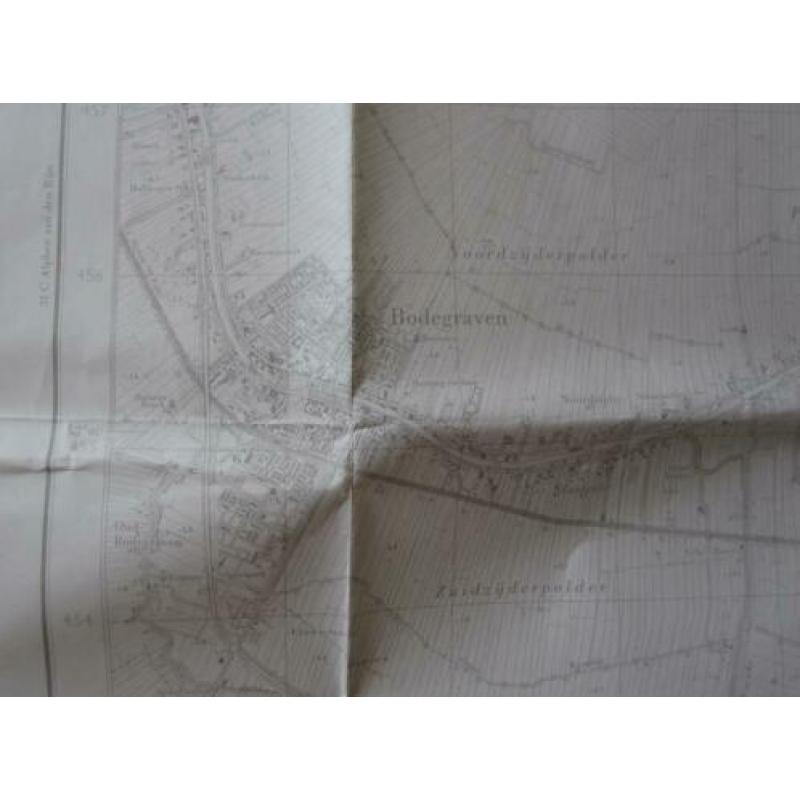 Topografische kaarten 31C Alphen + 31D Bodegraven 1969