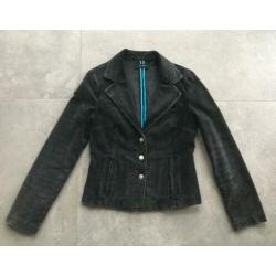 Silver Creek colbert jas grijs maat S
