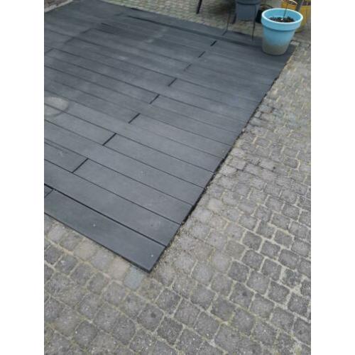 Kunstof terrrasplanken ca. 9m2