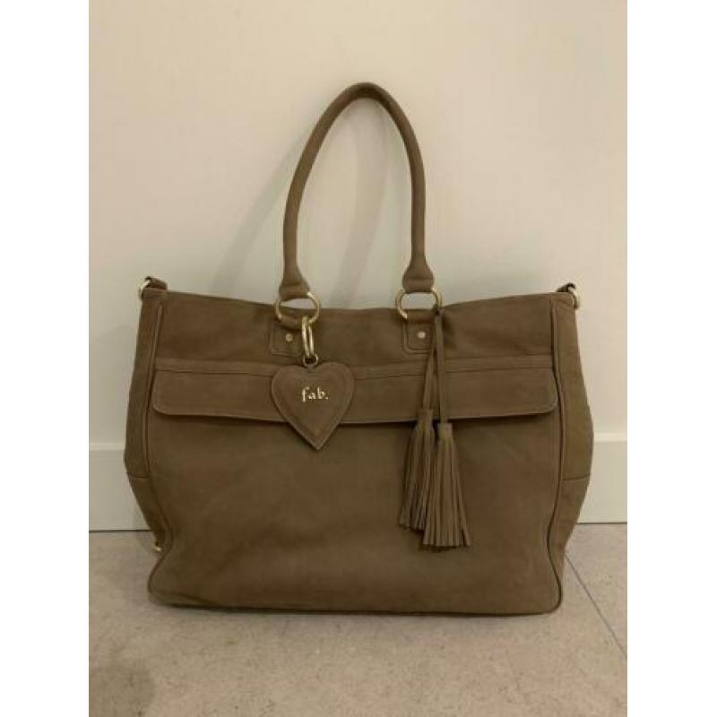Beige handtas Fabienne Chapot