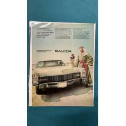 Cadillac 1967 advertenties en zwart-wit foto’s