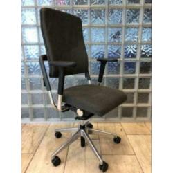 Bureaustoel Grahl Xenium, grijze stof/Chrome