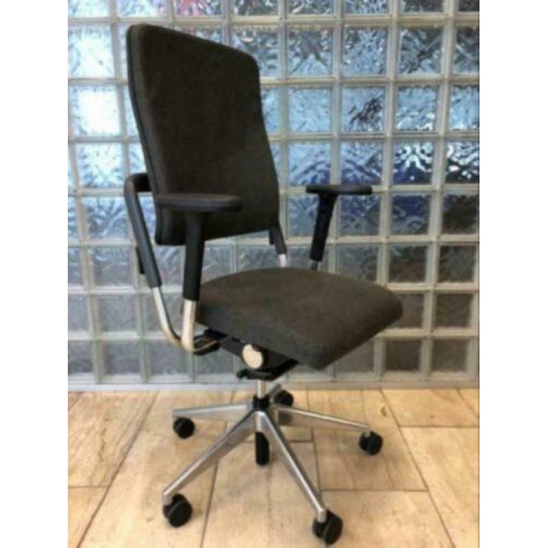 Bureaustoel Grahl Xenium, grijze stof/Chrome
