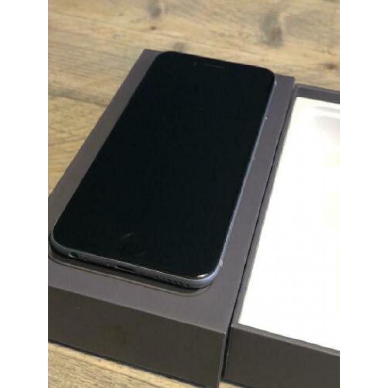 IPHONE 6, 32GB( Nieuwstaat, Krasvrij, space grey)