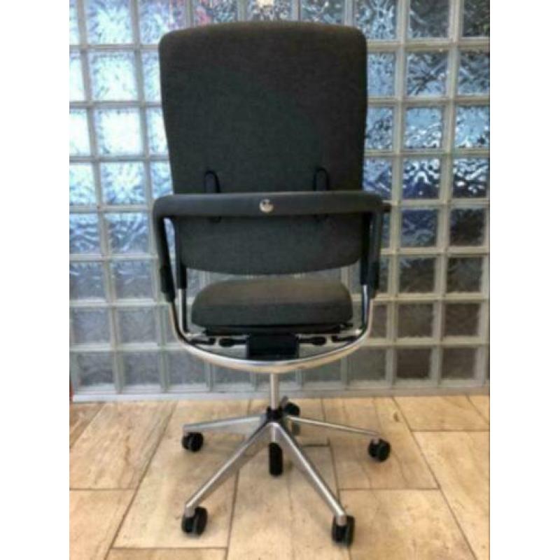 Bureaustoel Grahl Xenium, grijze stof/Chrome