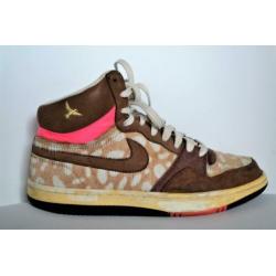 Nike Air force sneakers print beige bruin maat 41
