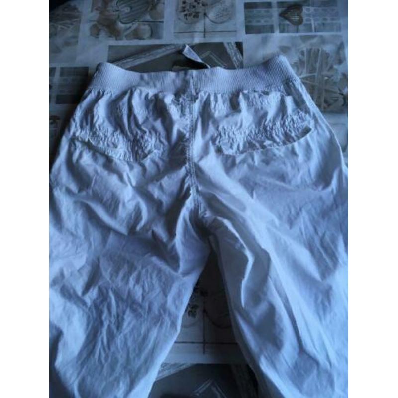 Broek wit katoen 3/4 Zomer als nieuw!