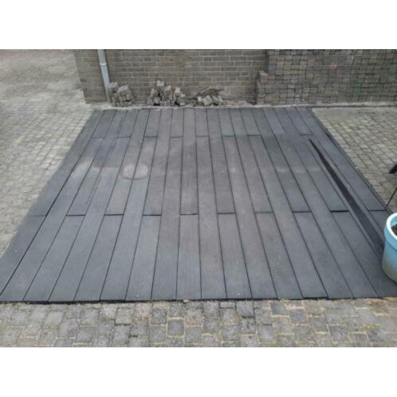 Kunstof terrrasplanken ca. 9m2