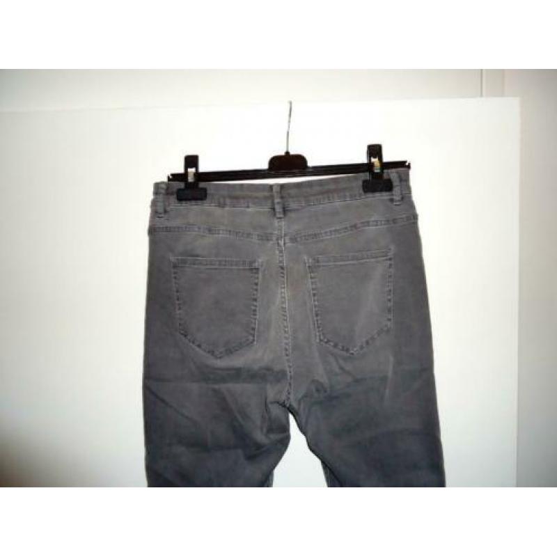 Grijs H&M broek - Maat:40