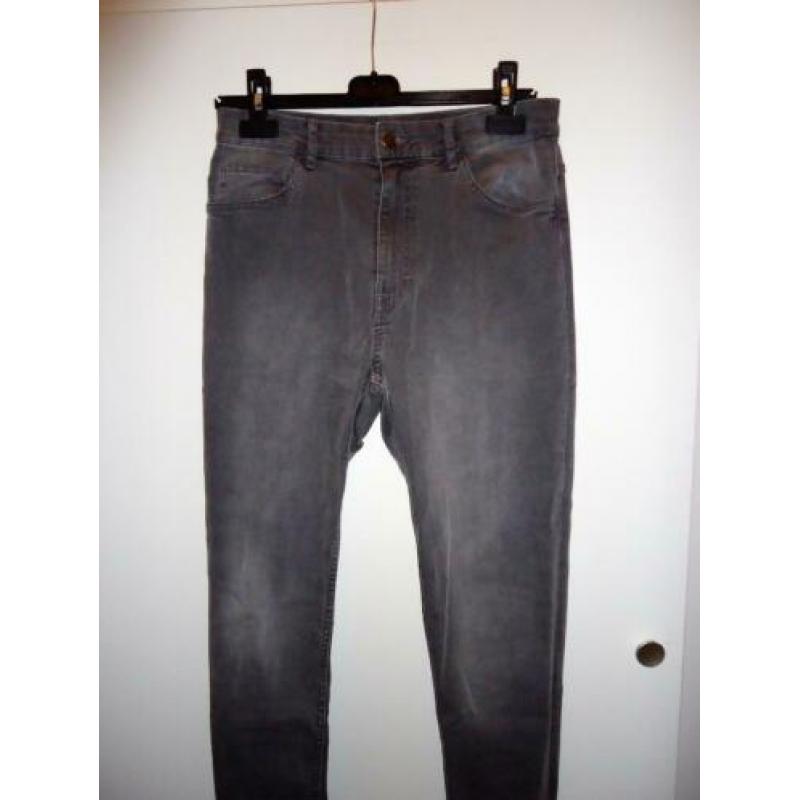 Grijs H&M broek - Maat:40