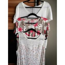 Dames shirts topjes pakket maat XL