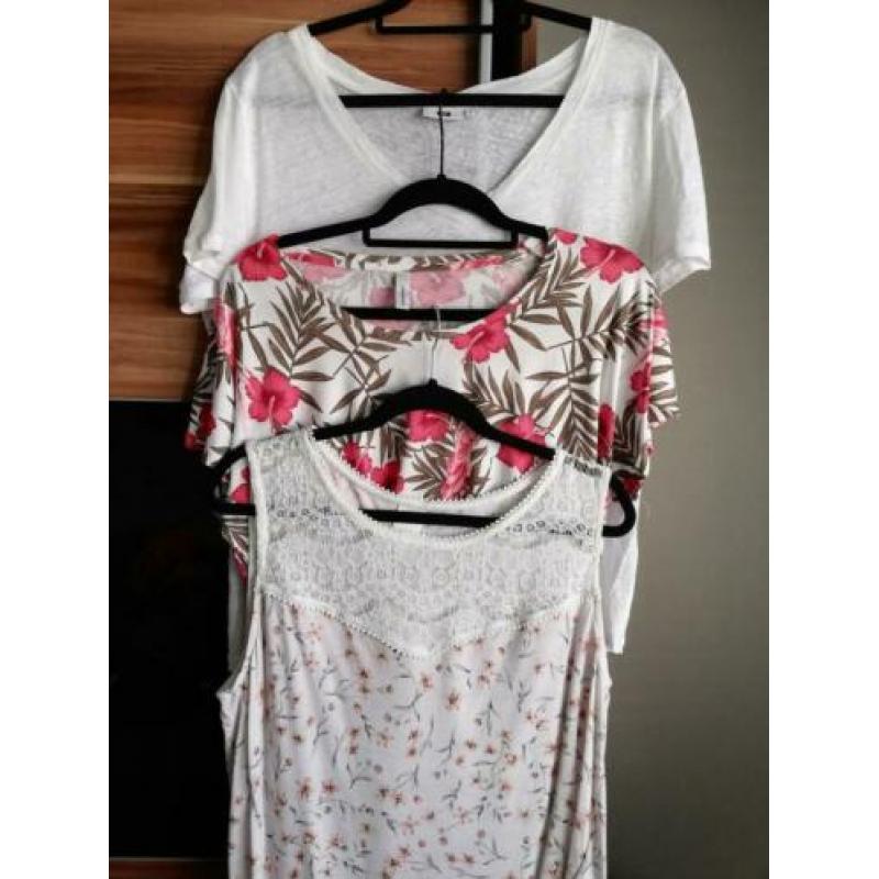 Dames shirts topjes pakket maat XL