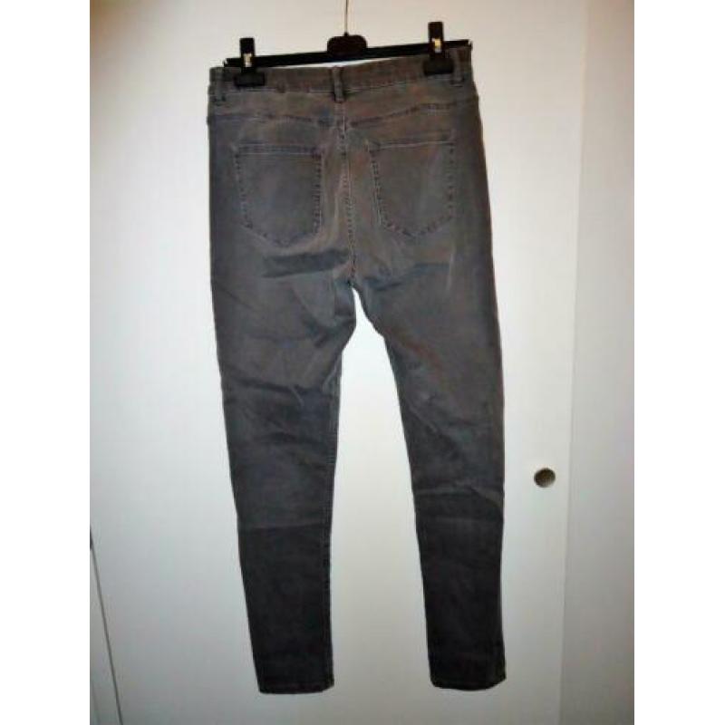 Grijs H&M broek - Maat:40