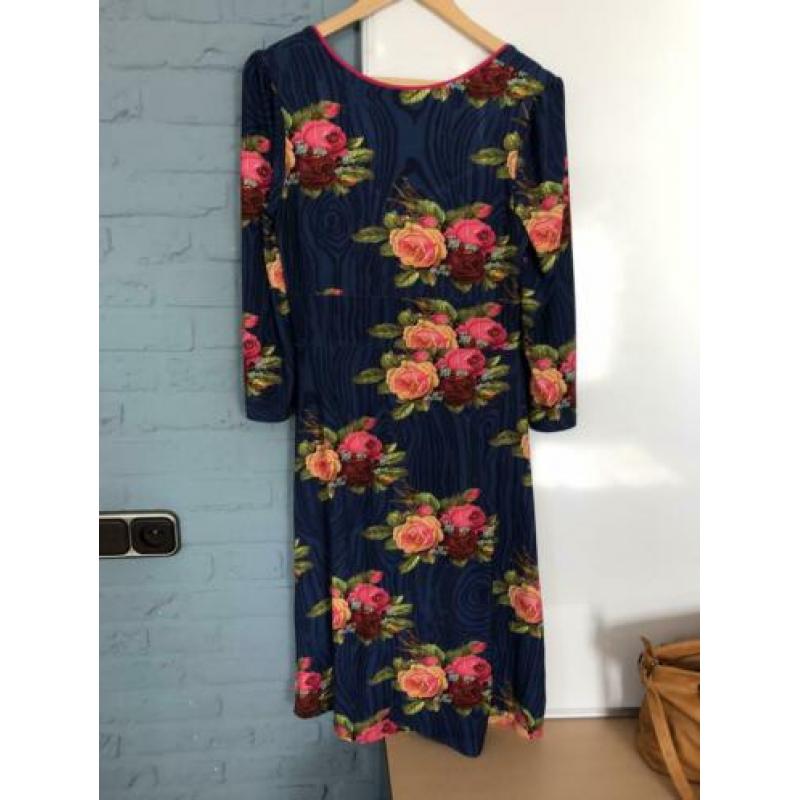Nieuwe Tante Betsy Dress Lola Woody Rose Blue M