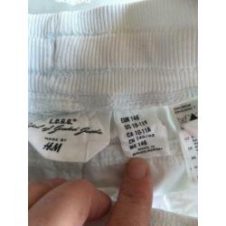 Broek wit katoen 3/4 Zomer als nieuw!