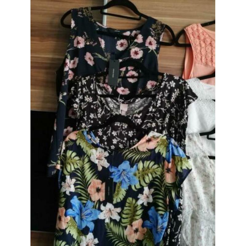 Dames shirts topjes pakket maat XL