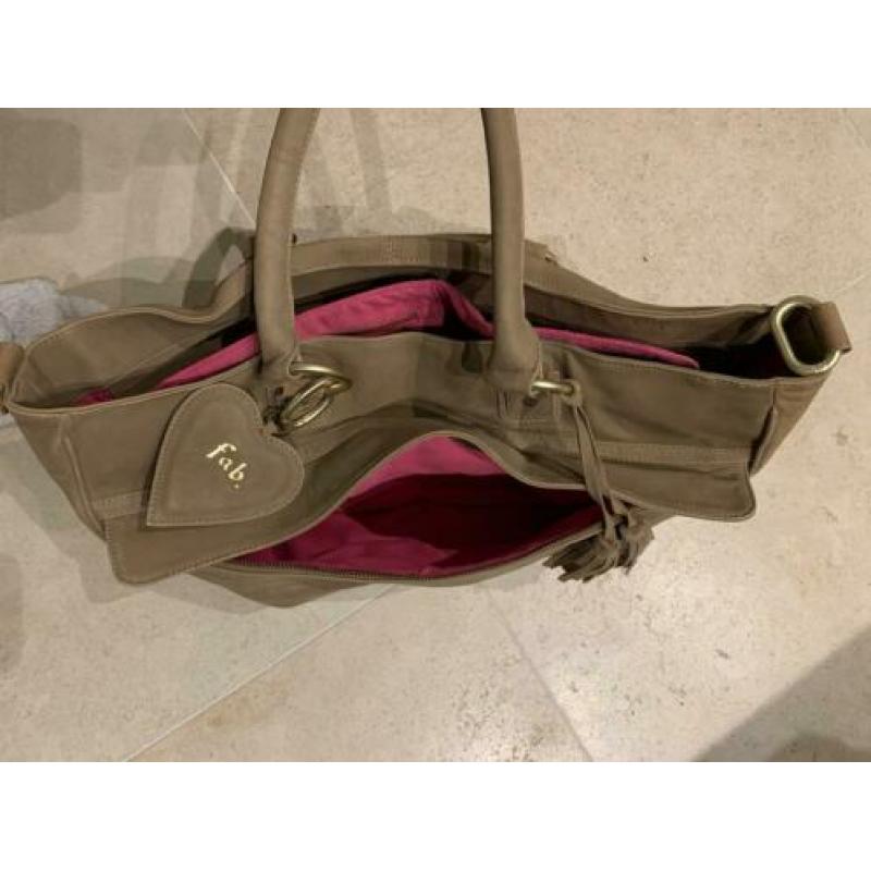Beige handtas Fabienne Chapot