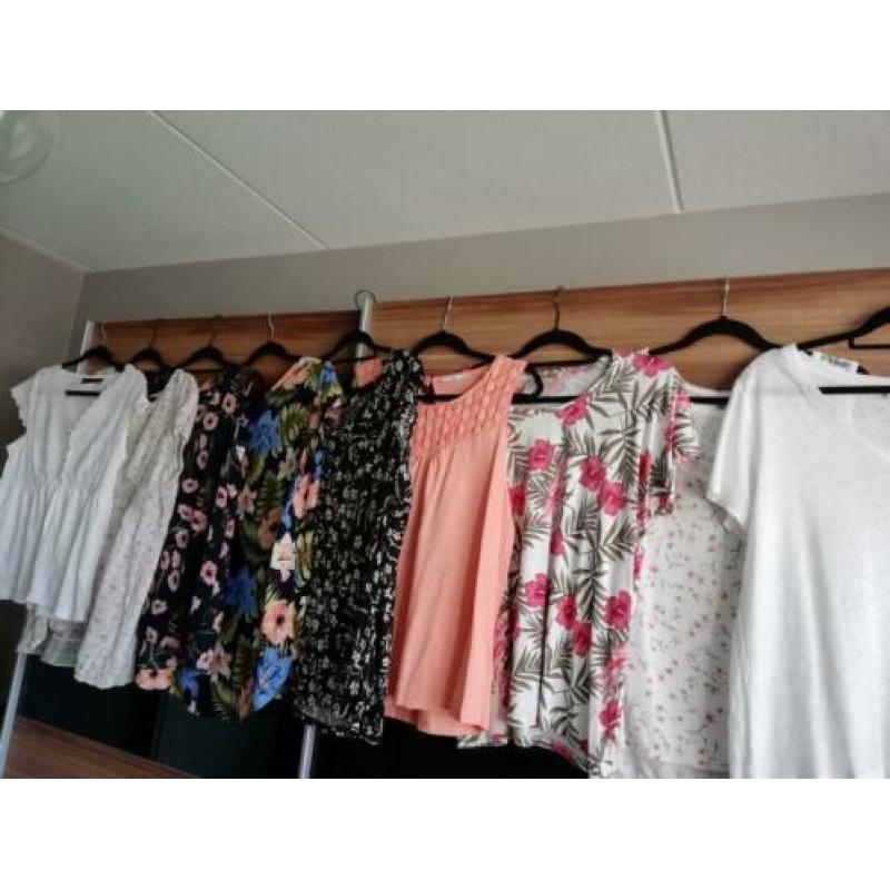 Dames shirts topjes pakket maat XL