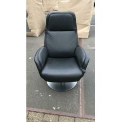 Draai Relax Fauteuil met pomp voor rug super zit NIEUW