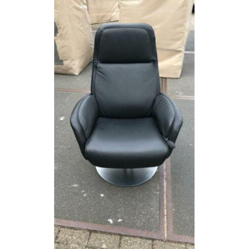Draai Relax Fauteuil met pomp voor rug super zit NIEUW