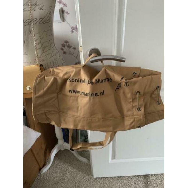 Koninklijke marine plunjezak/ bagpack nieuw!