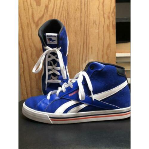 Hoge donkerblauwe kobalt blauwe Reebok sneakers 39