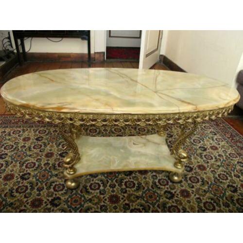Marmeren salontafel