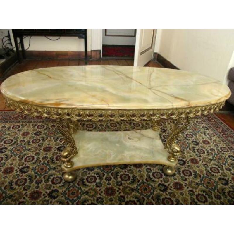 Marmeren salontafel