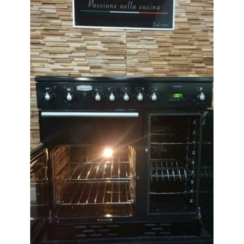 Wauw Rangemaster INDUCTIE fornuis 100cm Boretti Falcon Smeg