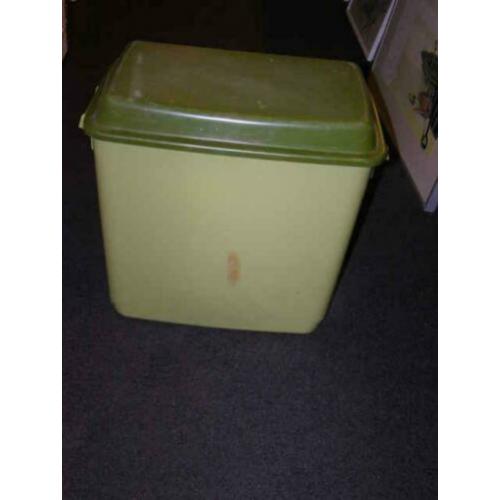 Retro groene wasmand (A16 1922)