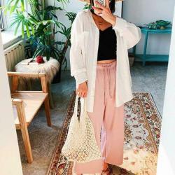 Macrame tas gehaakt beige bohemian boho EGF