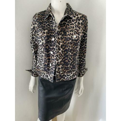 Nieuw! ganni jasje Leopard mt 40