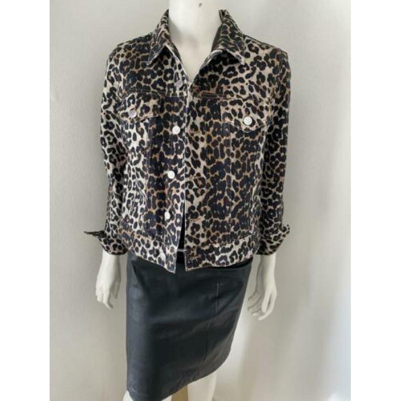 Nieuw! ganni jasje Leopard mt 40