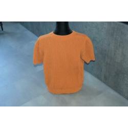 COS trui korte mouwen cognac maat m