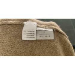 Fraai 100% Cashmere vest Brunello Cucinelli maat 48