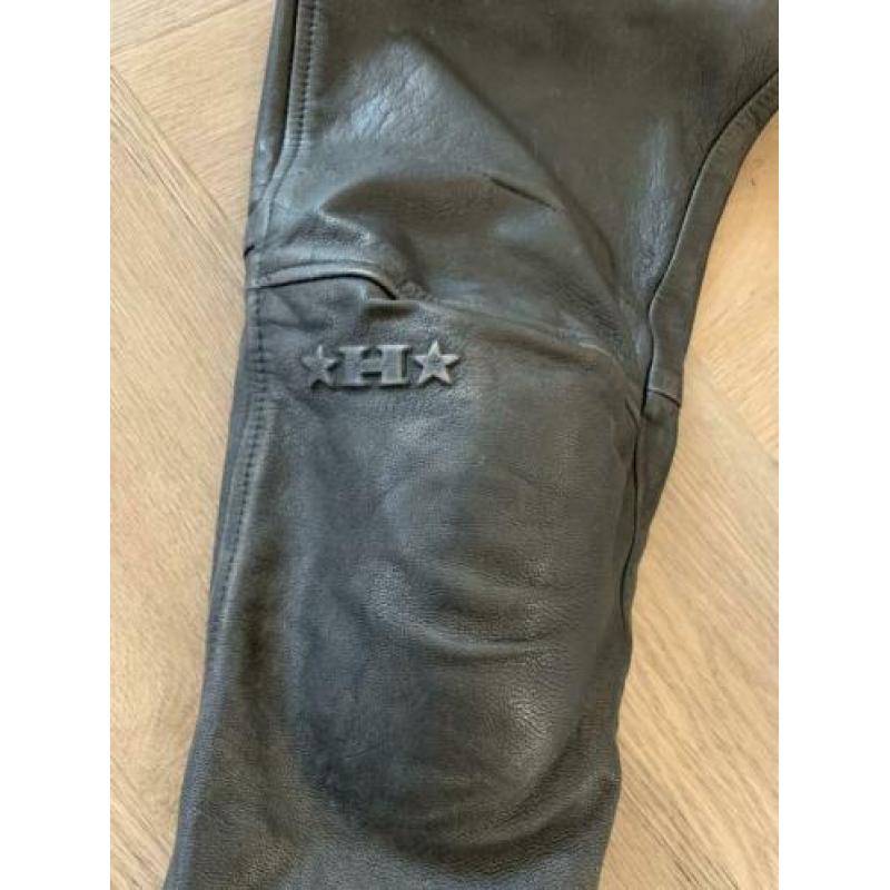 Halvarssons lederen motorbroek dames maat 40