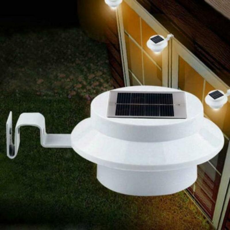 Solarlamp tuin verlichting led (Schutting) zonne energie 3
