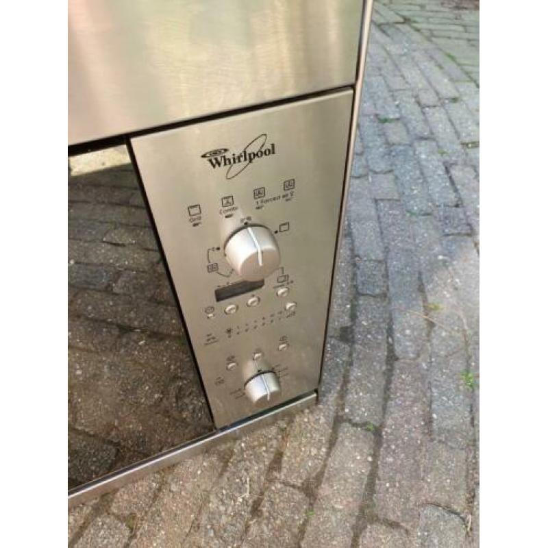 Whirlpool inbouw oven magnetron combi. Werkt nog perfect.