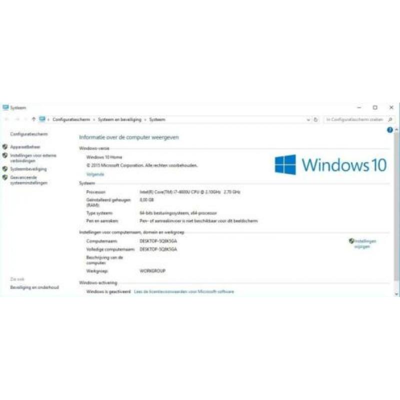 Dell latitude E5440 i7 2,7GHz 8 GB ram 128GB ssd 500GB HDD
