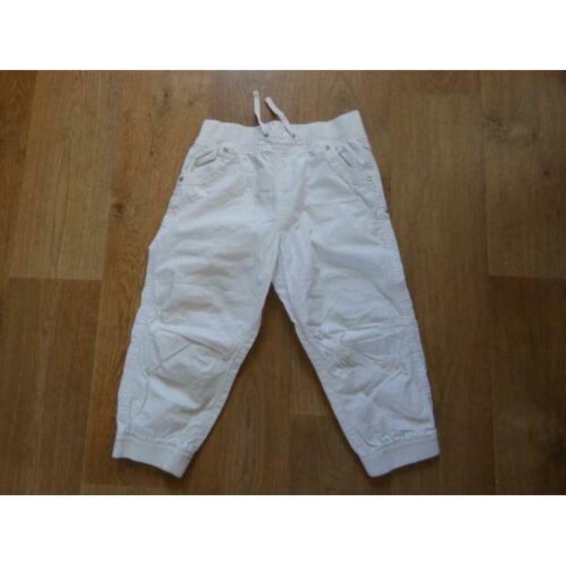 Witte kniebroek