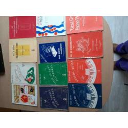 Set van 13 pianoboeken